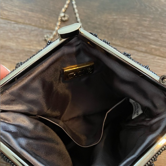 Cache Black Beaded and Sequin Evening Mini Bag 🖤LIKE NEW! - Picture 11 of 15
